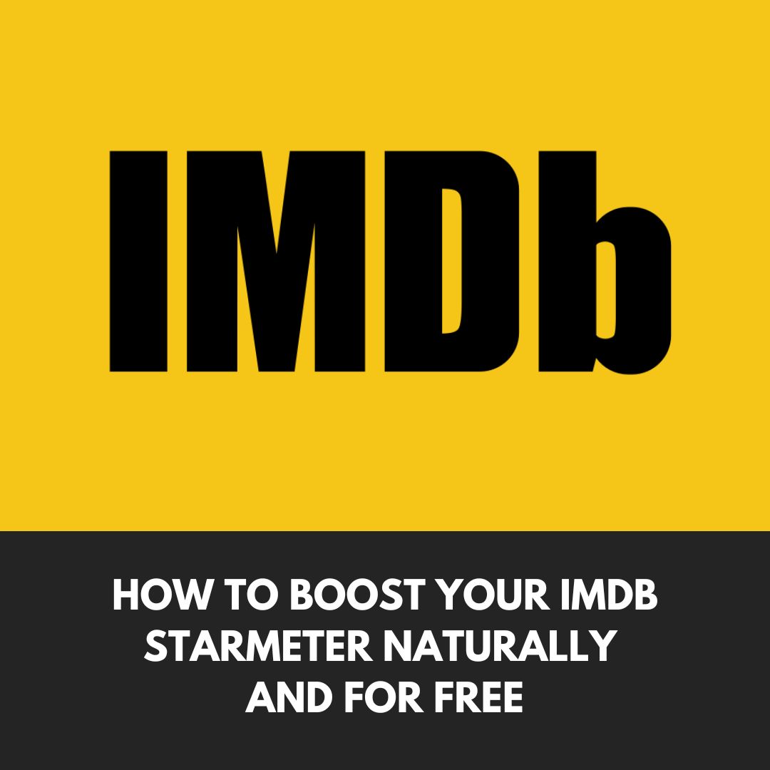 How Boost your IMDb STARmeter and for FREE