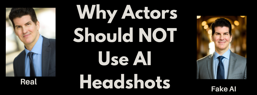 Why Actors Should Not Use AI Headshots